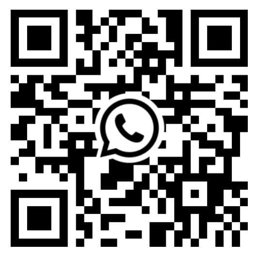WhatsApp QR contact card for Best
