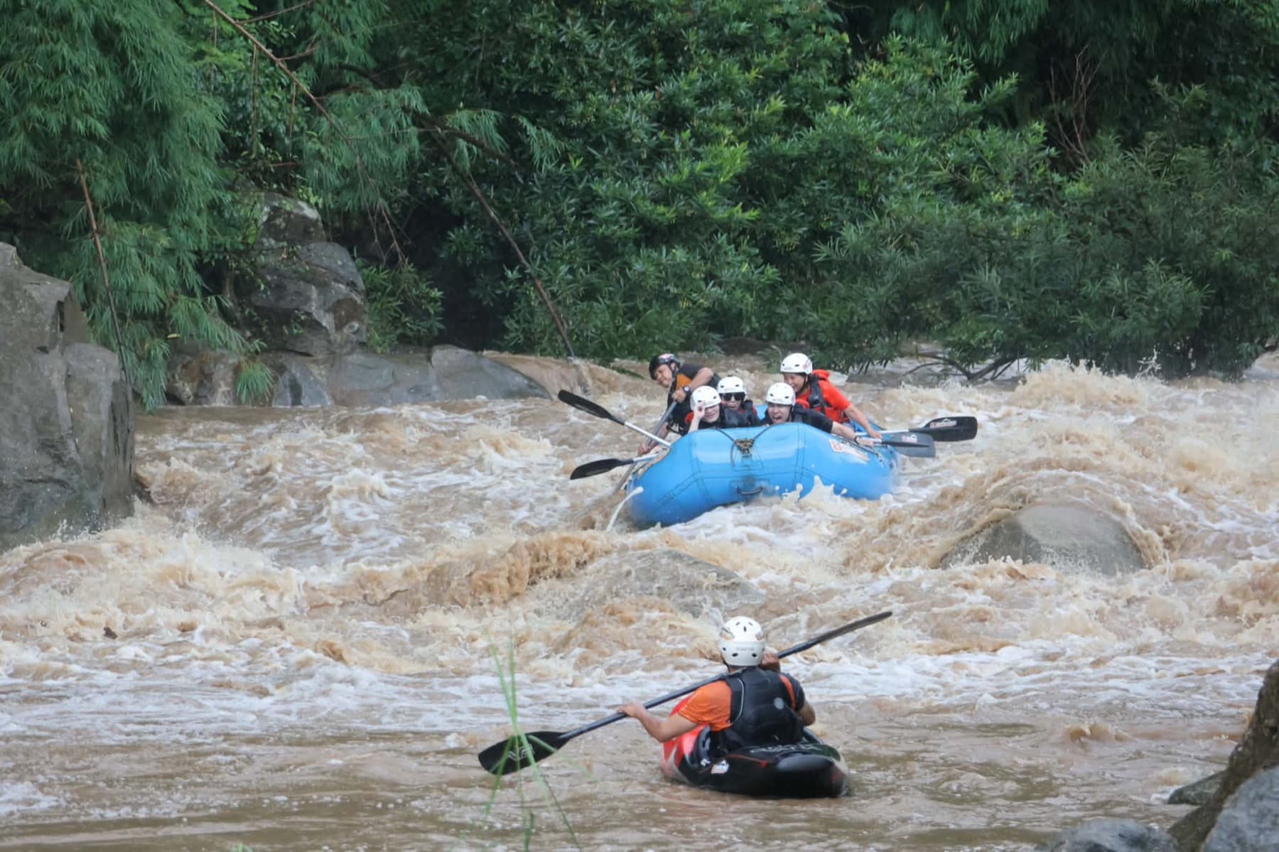 White water rafting and waterfall adventure from Chiang Mai